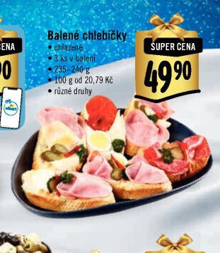 Balené chlebíčky