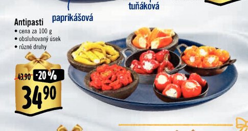 Antipasti papriková