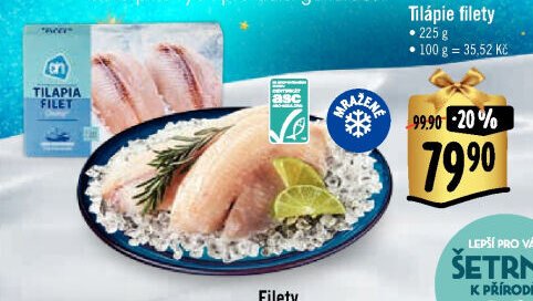 Tilápie filety
