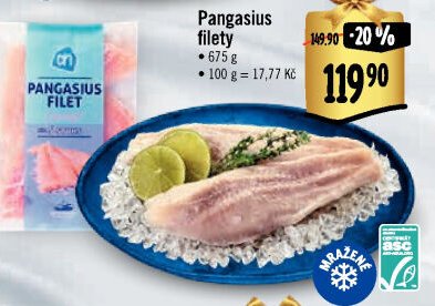Pangasius filety