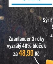 Zaanlander 3 roky vyzrálý 48% bloček