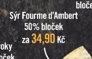 Sýr Fourme d’Ambert 50% bloček
