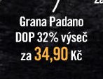 Grana Padano DOP 32% výseč