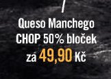 Queso Manchego CHOP 50% bloček