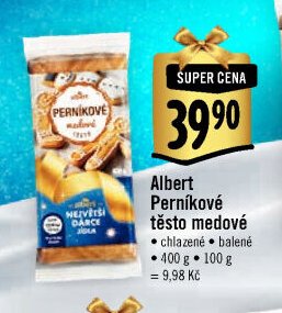 Albert Perníkové těsto medové