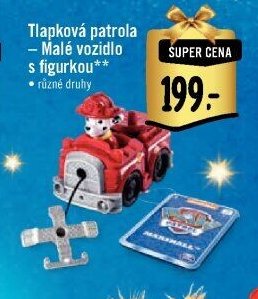 Tlapková patrola – Malé vozidlo s figurkou