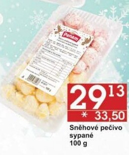 Pečivo sněhové sypané Penam