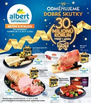 akční leták Albert 7.12.2022-31.12.2022