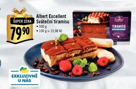 Albert Excellent Sváteční tiramisu
