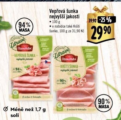 Vepřová šunka nejvyšší jakosti