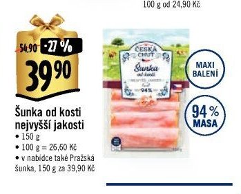 Šunka od kosti nejvyšší jakosti
