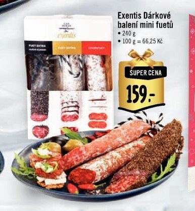 Exentis Dárkové balení mini fuetů
