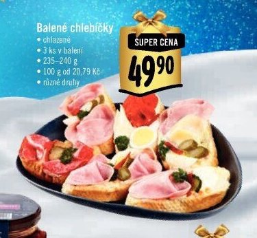 Balené chlebíčky