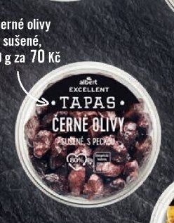 Černé olivy sušené