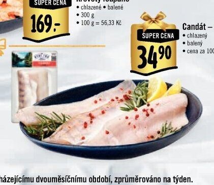 Candát - filet