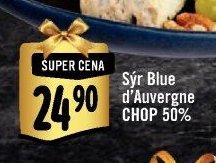 Sýr Blue d'Auvergne CHOP 50%