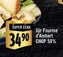 Sýr Fourme d'Ambert CHOP 50%