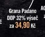 Grana Padano DOP 32% výseč