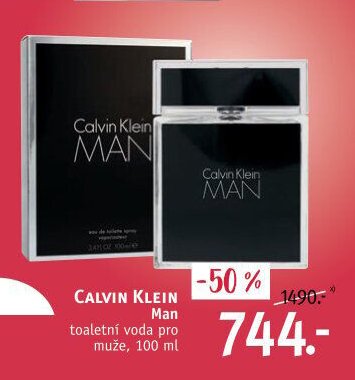 CALVIN KLEIN Man toaletní voda pro muže, 100 ml