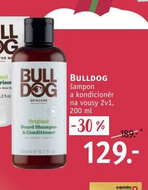 BULLDOG šampon a kondicionér na vousy 2v1, 200 ml