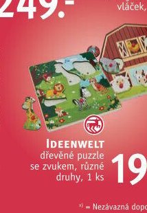 IDEENWELT puzzle se zvukem