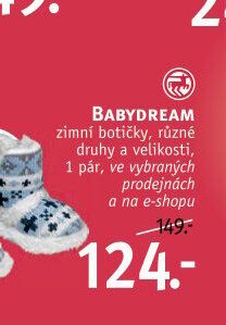 BABYDREAM zimní botičky