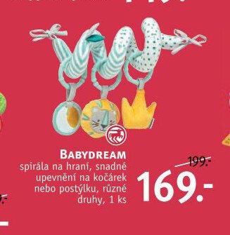 BABYDREAM spirála na hraní