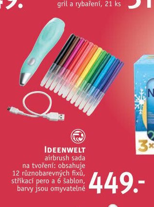 IDEENWELT airbrush sada
