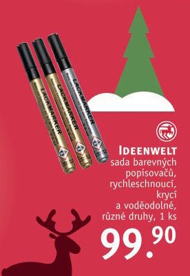 IDEENWELT sada barevných popisovačů
