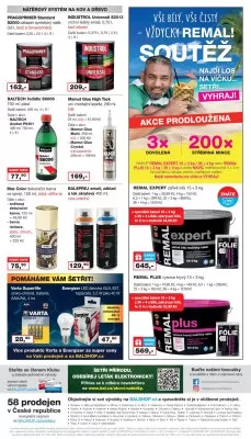 akční leták Barvy a laky drogerie 6.12.2022-23.12.2022