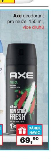 Axe deodorant