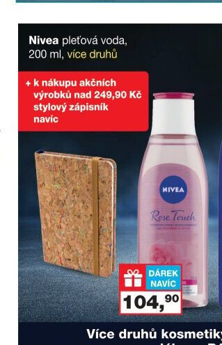 Nivea pleťová voda