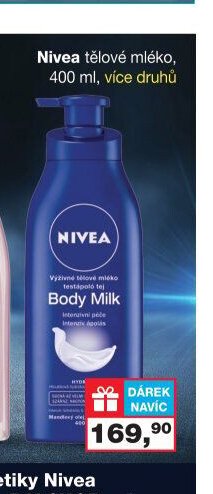 Nivea tělové mléko