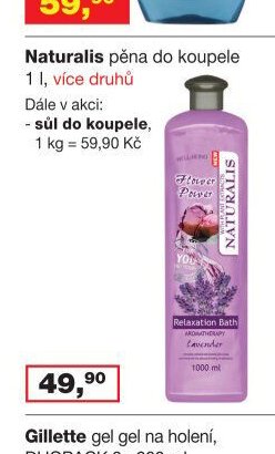 Naturalis pěna do koupele