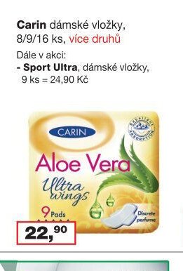 Carin dámské vložky