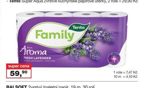 Tento 2vrstvý toaletní papír