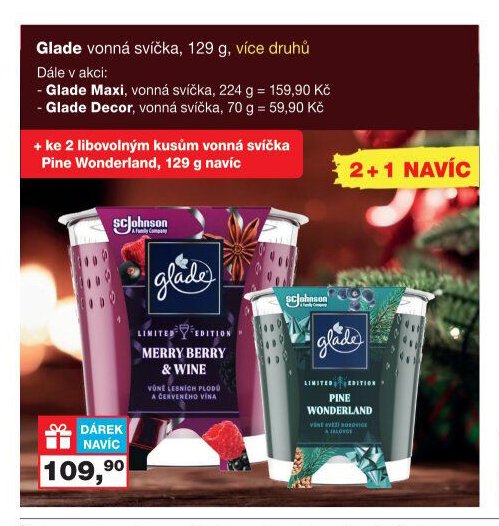 Glade vonná svíčka