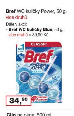 Bref WC kuličky Power, 50 g
