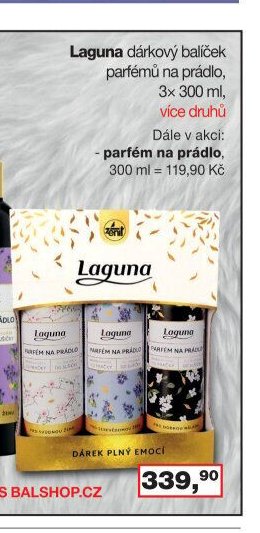 Laguna dárkový balíček parfémů na prádlo