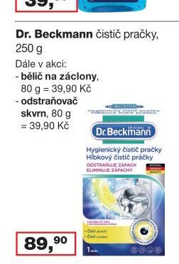 Dr. Beckmann čistič pračky, 250 g
