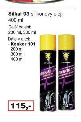 Silkal 93 silikonový olej, 400 ml