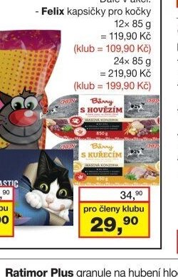 Barry masový salám pro psy, 850 g