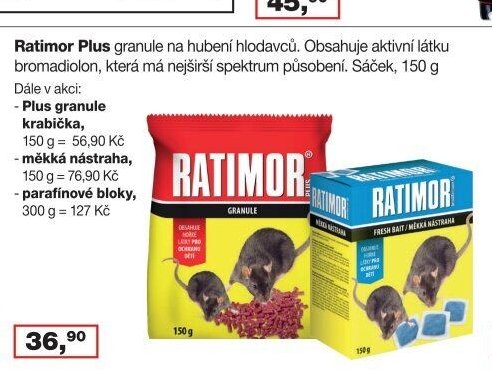 Ratimor Plus granule