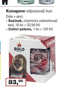 Kunagone odpuzovač kun