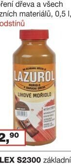 LAZUROL mořidlo lihové