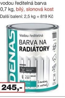 DENAS na radiátory