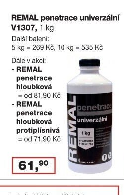 REMAL penetrace univerzální V1307, 1 kg