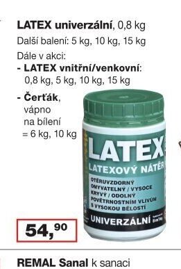 LATEX univerzální, 0,8 kg