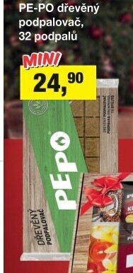 Podpalovač dřevěný Pe-Po