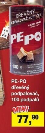 Podpalovač dřevěný Pe-Po